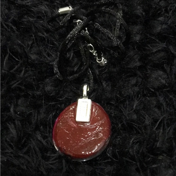 Marble Glass One of a Kind Unique Rare Handmade Necklace - Picture 2 of 16